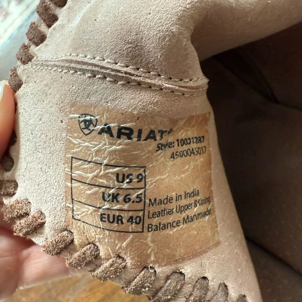 Fringe Suede Ankle Boots - Brown - Picture 6 of 6